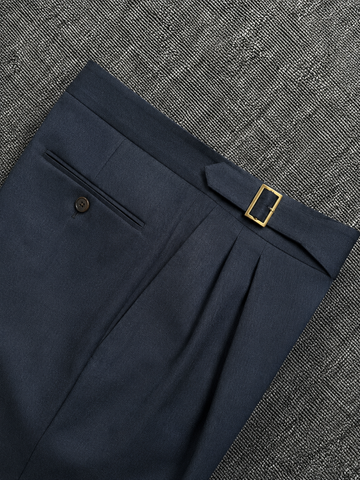 Noir Sovereign Pleated Gurkha Trousers