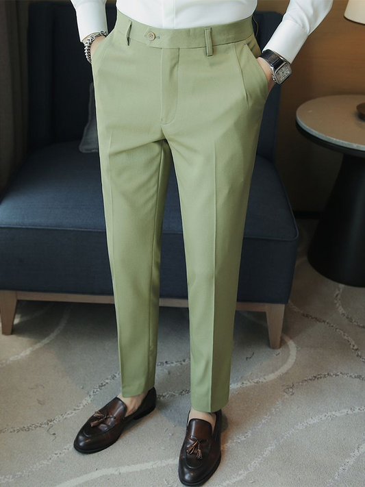 Verdant Elite Tailored Formal Trousers